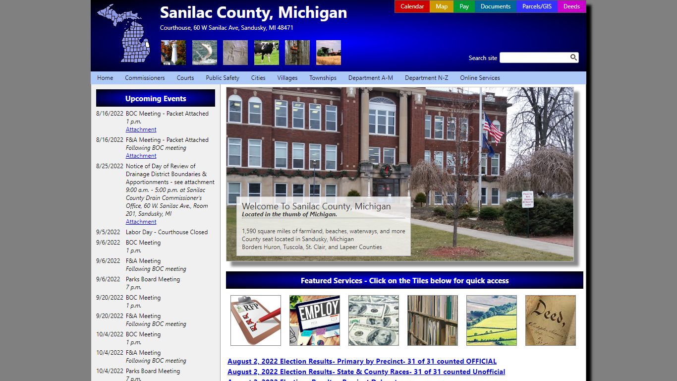 Sanilac County, Michigan